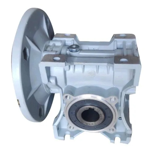 Silver Aluminum Double Reduction Gear Box