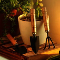 SMALL SIZED HAND CULTIVATOR SMALL TROWEL GARDEN FORK (0541)