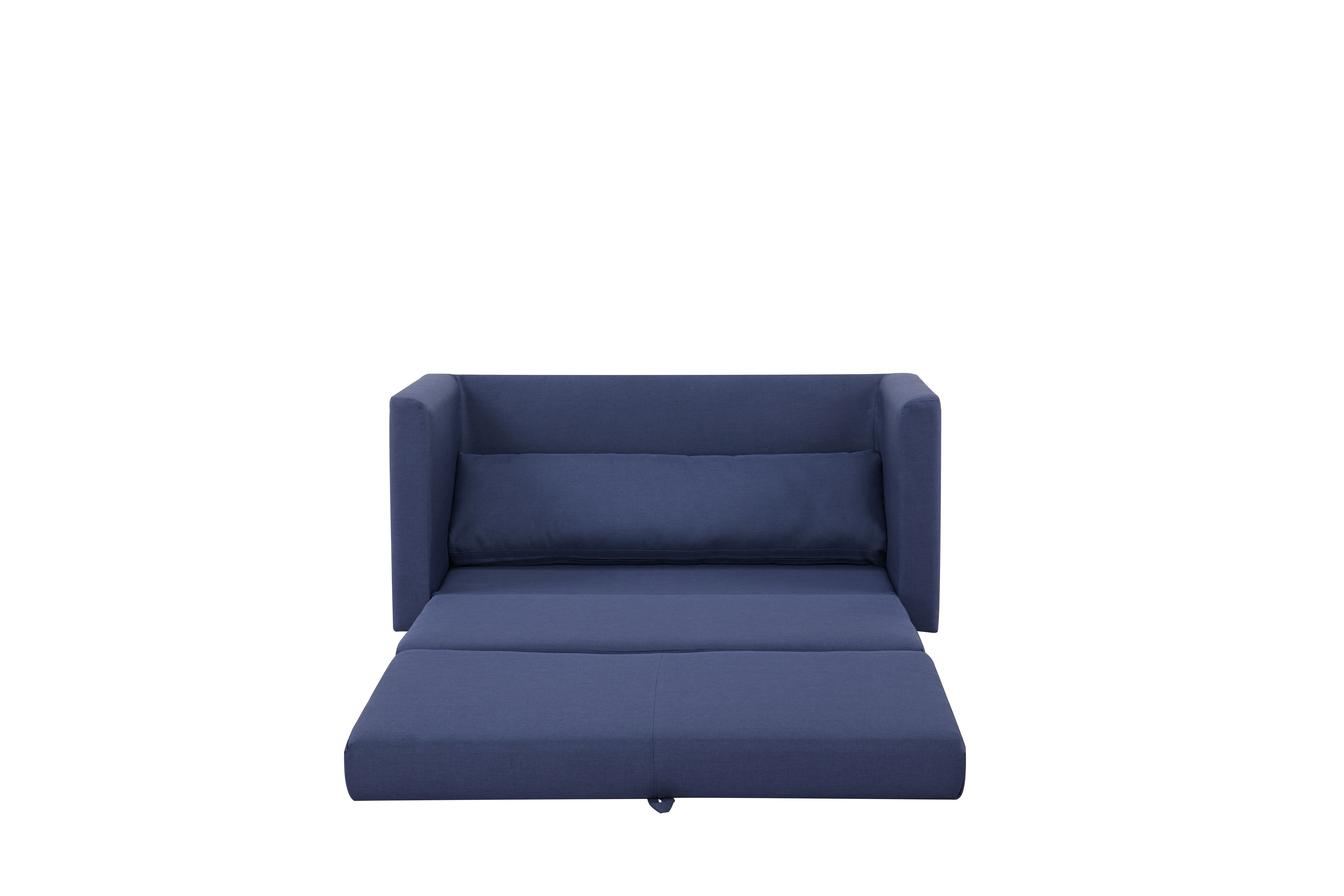 Zippy Sofa Cum Bed in Blue Colour