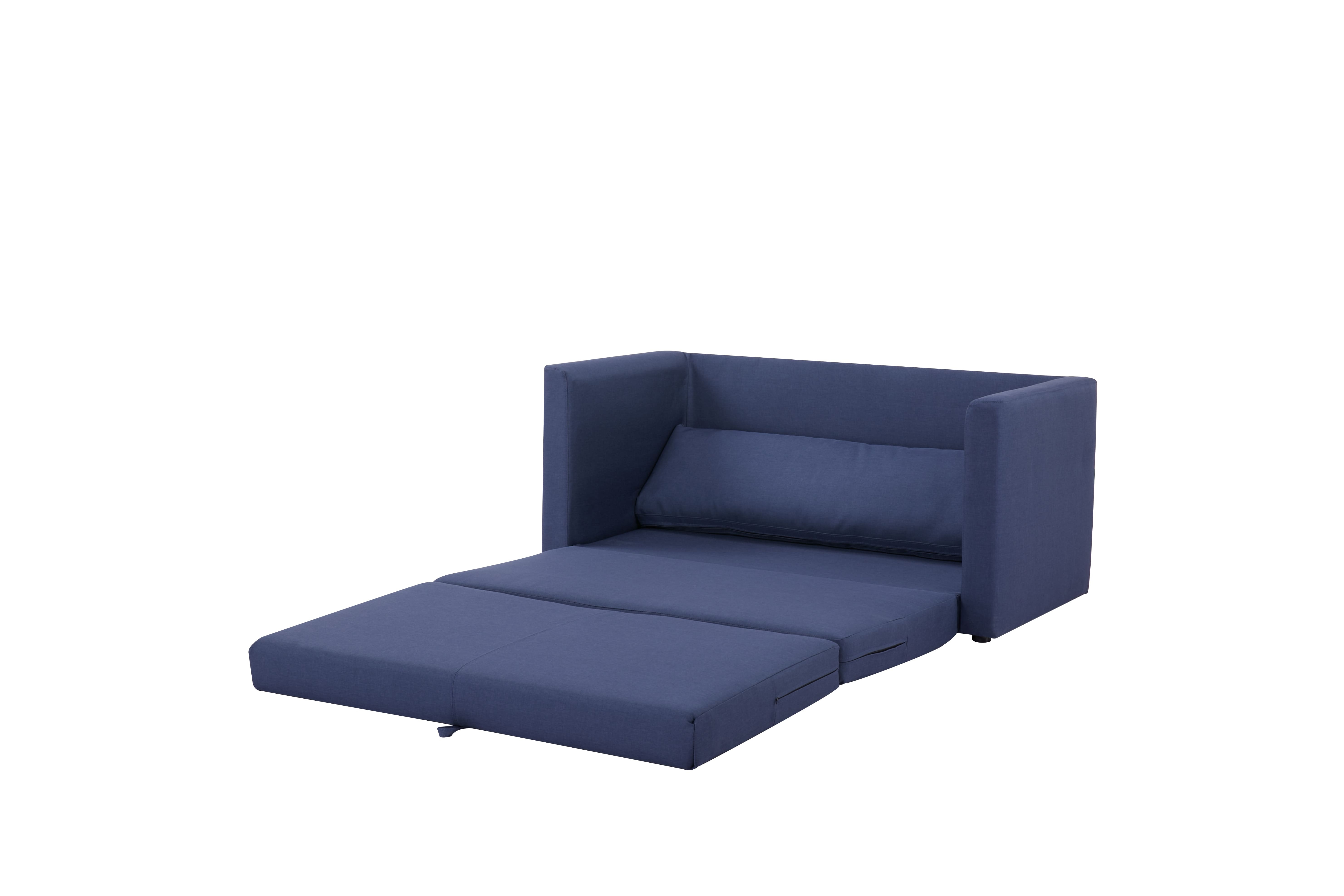 Zippy Sofa Cum Bed in Blue Colour