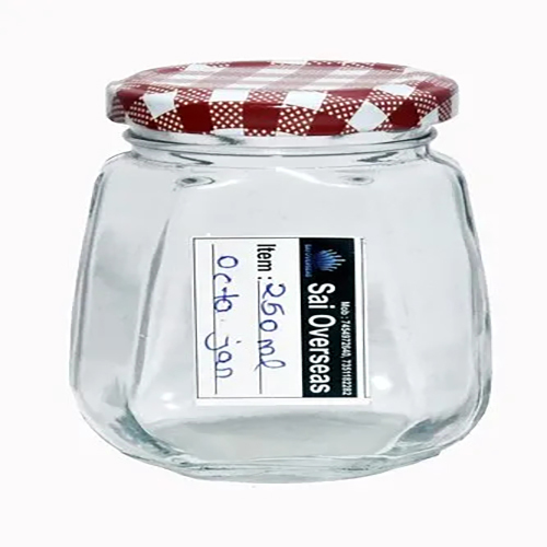250ml Crown Honey Glass Jar