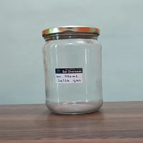 720ml Round Glass Jar