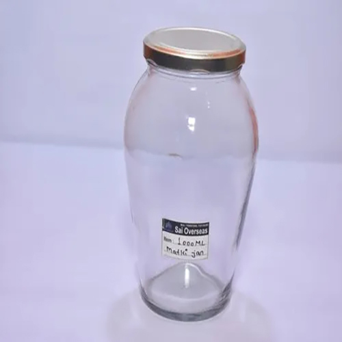 1000 Ml Matki Glass Jar