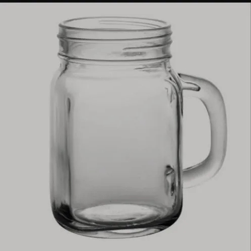 450ml Handle Glass Jar