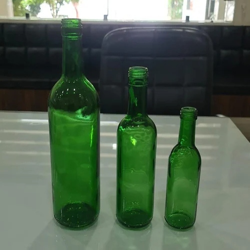 Green Glass Bottle