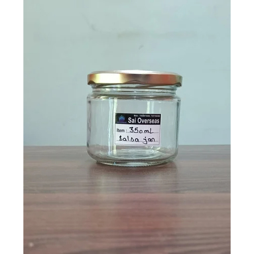 Salsa Empty Glass Jars