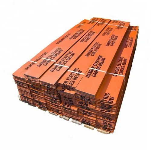 1000x244x3mm PE Cable Protection Tiles