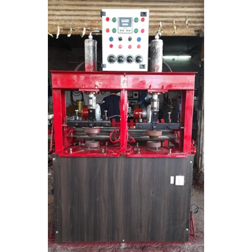 Hydraulic Paper Plate Making Machine - Metal Construction , 220-440 Voltage, Automatic Control with Human Machine Interface, Warranty Included