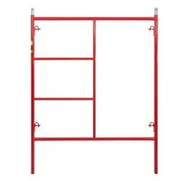 Scaffolding Frame - Color: Red