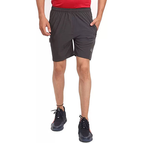 Mens Dark Grey Sports Shorts