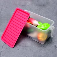 SQUARE REFRIGERATOR ORGANIZER FRESH-KEEPING BOX FOR KITCHEN USE(2519A)