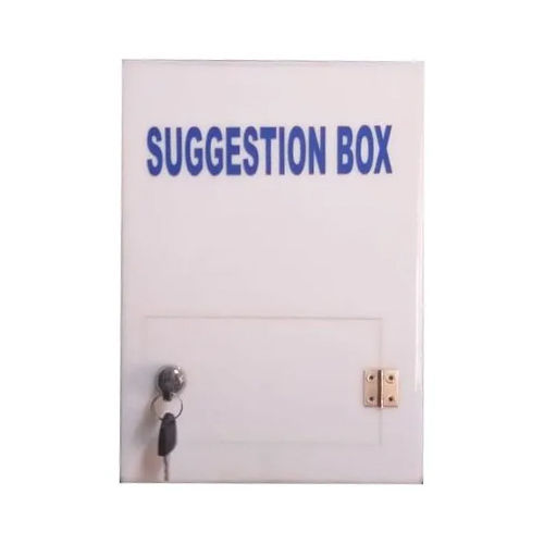 12x9x6 Inch Acrylic Suggestion Box