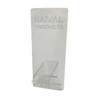 Acrylic Mobile Stand - Transparent Acrylic, 7.5 Inch Length, Medium Size, 40 Gram Weight, 3 Mm Thickness | Plain Design, Ideal For Mobile Use
