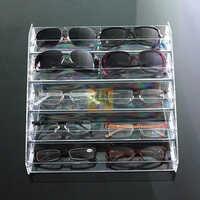 Transparent Eyeglass Display Stand