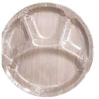 Brown Buffet Mica Paper Plate Raw Material