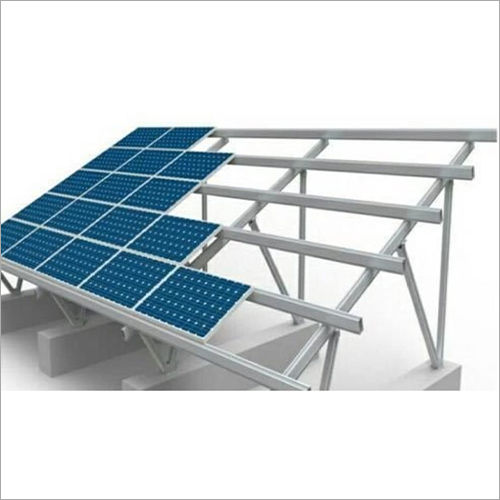 Silver Solar Panel Mounts