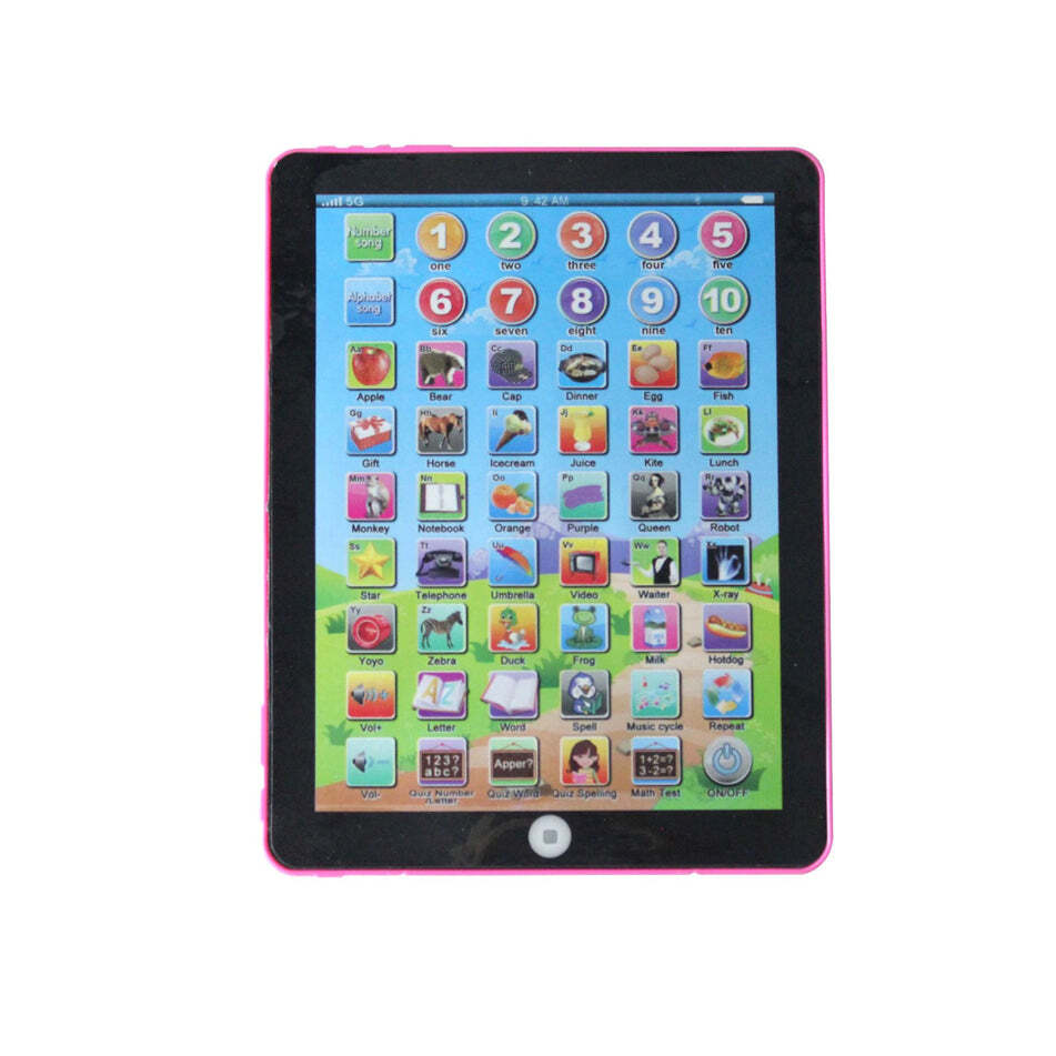 KIDS LEARNING TABLET PAD FOR LEARNING PURPOSES (8086)