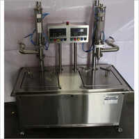 Two Head Cooking Oil TIn FIlling Machine
