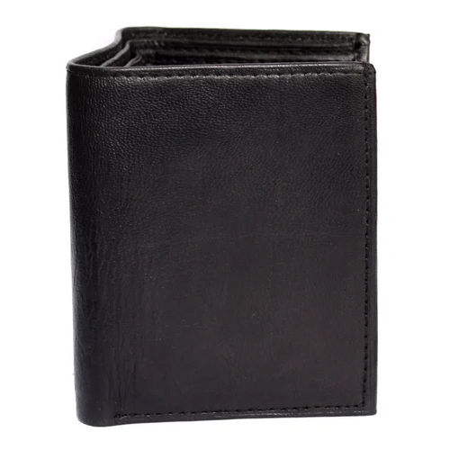 Black Mens Leather Wallet