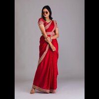 georgette silk saree