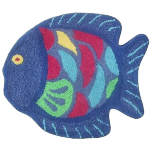 Fish Kids Bath Mat