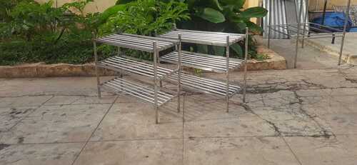 Silver Stainless Steel  Shoe Racks Inmaruthamalai Road  Thondamuthur Rd  Coimbatore  641109