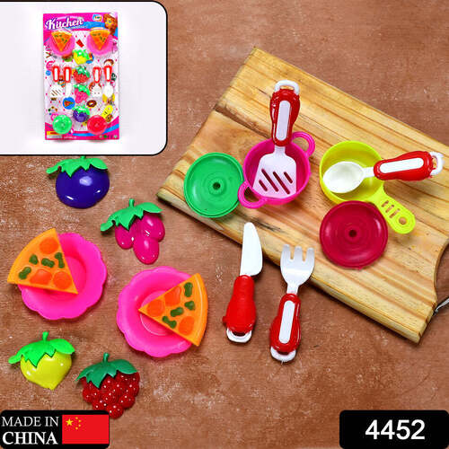 Plastic Kitchen Set Tea Party Kitchen Set Toy (4452) Age Group: 5-7 Yrs