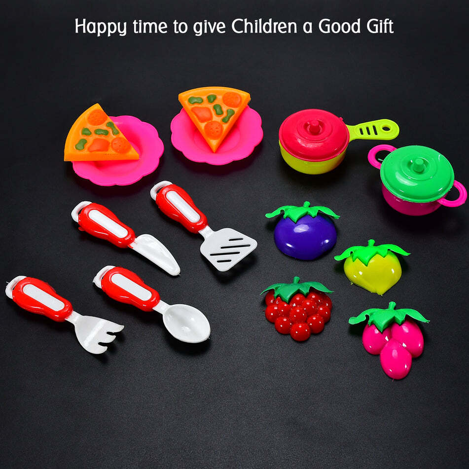 PLASTIC KITCHEN SET TEA PARTY KITCHEN SET TOY (4452)