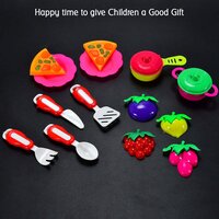 PLASTIC KITCHEN SET TEA PARTY KITCHEN SET TOY (4452)