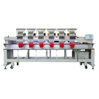 Ricoma Cht2-1206 Multi-head Cap Embroidery Machine - Mild Steel, 400x450mm Worktable, 1000 Stitch/min Speed | Automatic, 12/15 Needles, 6 Heads, 1-year Warranty