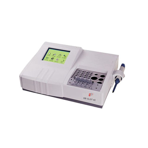 White Gb Clot 4C Coagulation Analyzer