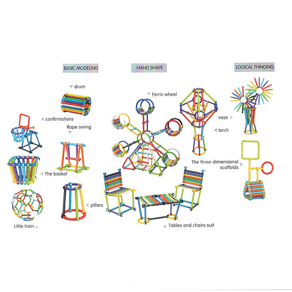 STICKS BLOCKS TOY 250 PC (3904)