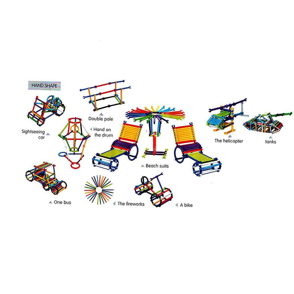 STICKS BLOCKS TOY 250 PC (3904)