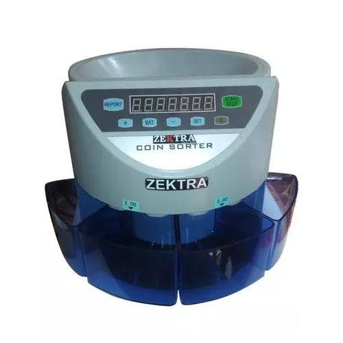 Zektra Fully Automatic Coin Sorter Machine