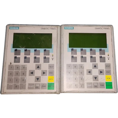 Siemens Op77B Operator Panel Application: Electricals