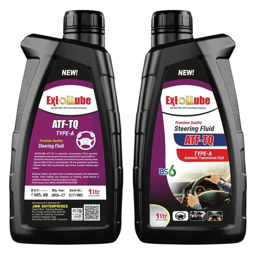 Atf-Tq Steeing Oil 1Ltr - Application: Hydraulic Power Steering Systems