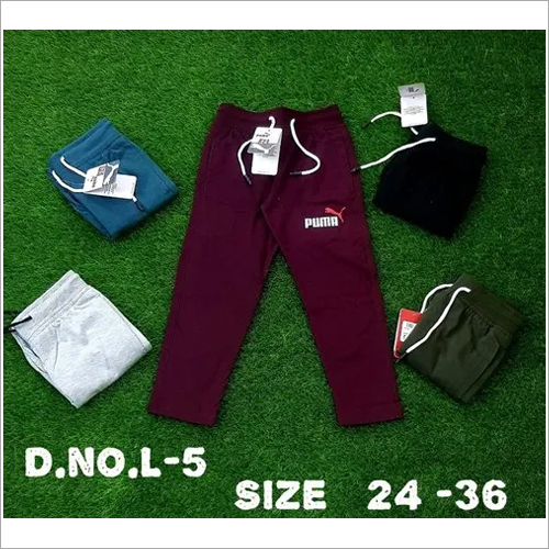 Kids Lower - Stretchable Fabric Sizes 24 to 36 Available in Maroon White Pink Blue & More | Adjustable Waist Two Side Pockets Modern Style