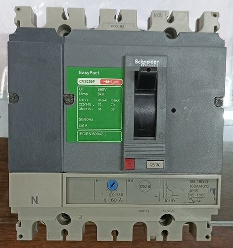 SCHNEIDER (CVS 250F) 160A 4P MCCB