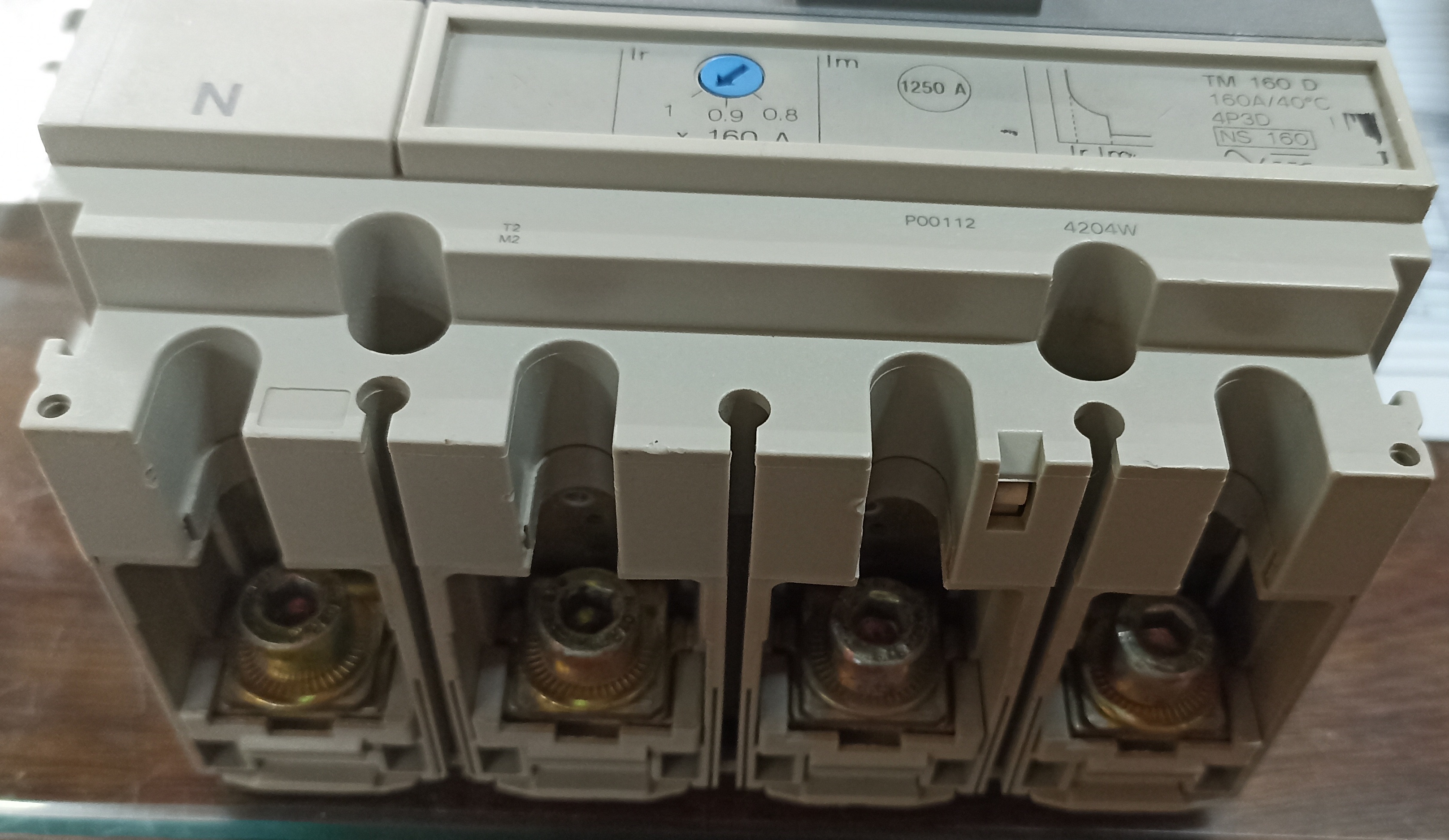 SCHNEIDER (CVS 250F) 160A 4P MCCB