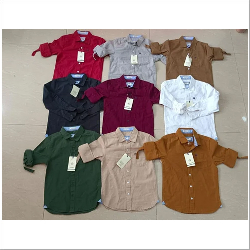 Customized Kids Plain Shirt at Best Price in Delhi | Rana International ...