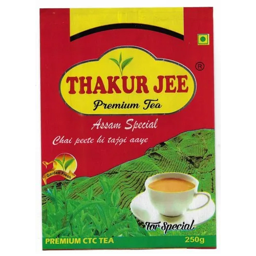 Printed Tea Packaging Plastic Pouch