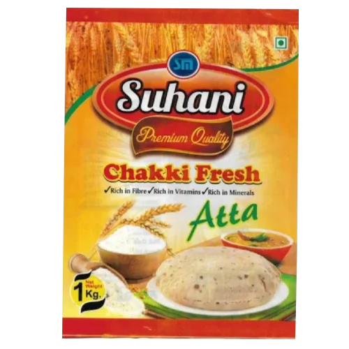 5 Kgs Die Punch Atta Packaging Pouch