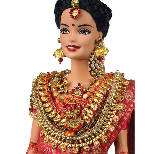 South Indian Tulu Bunt Bride Doll