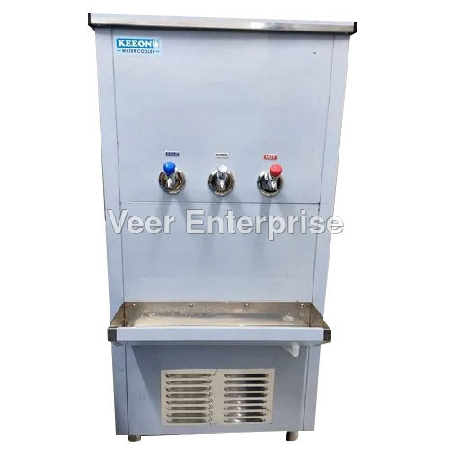 Silver Hot And Cold Stainless Steel Water Cooler