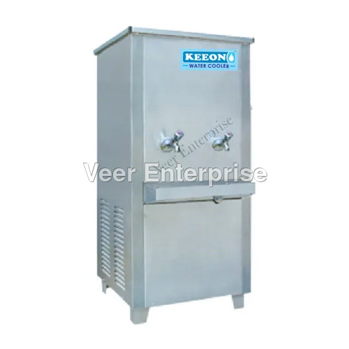 Silver 100 Ltr Stainless Steel Water Cooler Cum Purifiers
