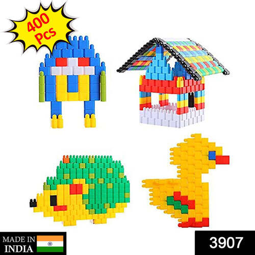 BUILDING BULLET BLOCK TOY SET 400 PCS (3907)