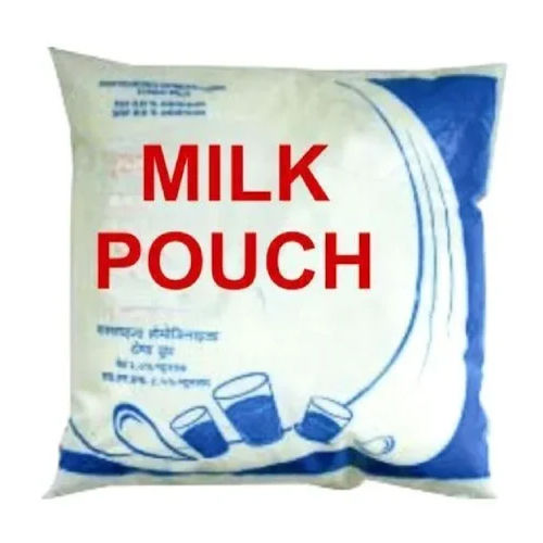 White Milk Packaging Pouch