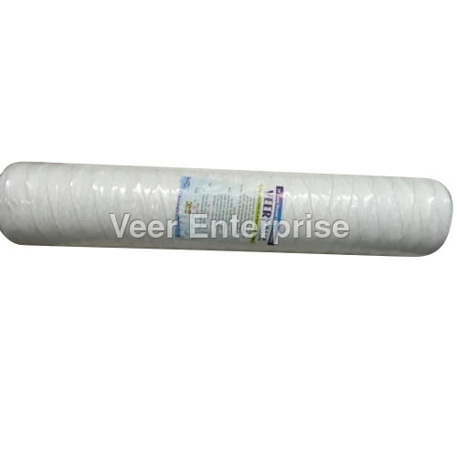 20 Inch Slim Wound Filter Cartridge - Material: Pvc