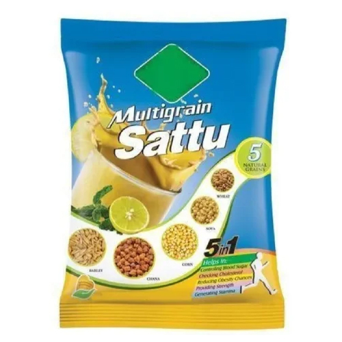 Different Available Sattu Packaging Printed Plastic Pouch