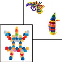 HEXA BLOCKS TOY 120 PC BUILDING CONSTRUCTION TOY SET (3908)